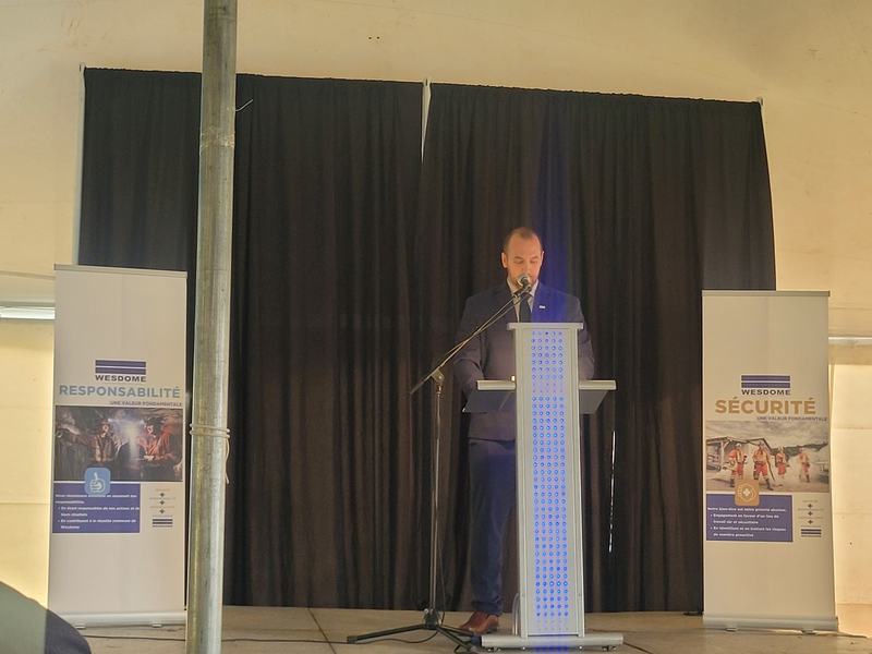 Wesdome Gold Mines a inauguré sa nouvelle rampe Presqu’île