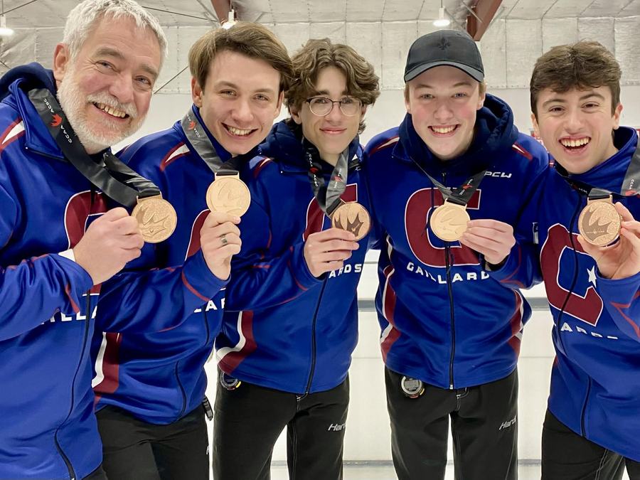 Gaillards en curling - Championnat canadien
