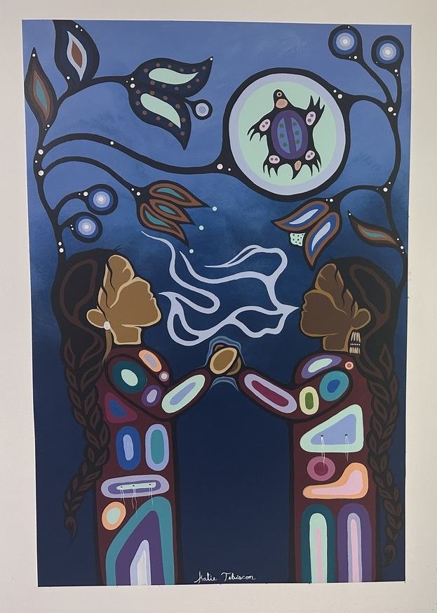 Murale Katie Tebiscon Cégep RN