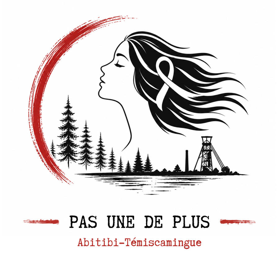 LOGO - Pas une de plus Abitibi-Témiscamingue