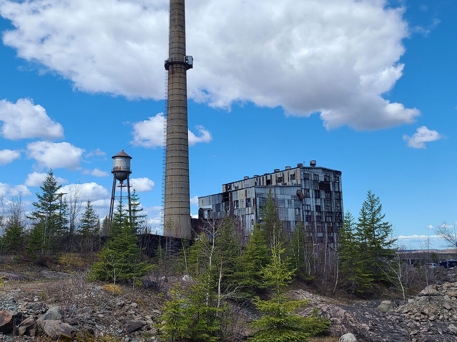 Mine Duparquet - Cheminée Beattie Gold mine
