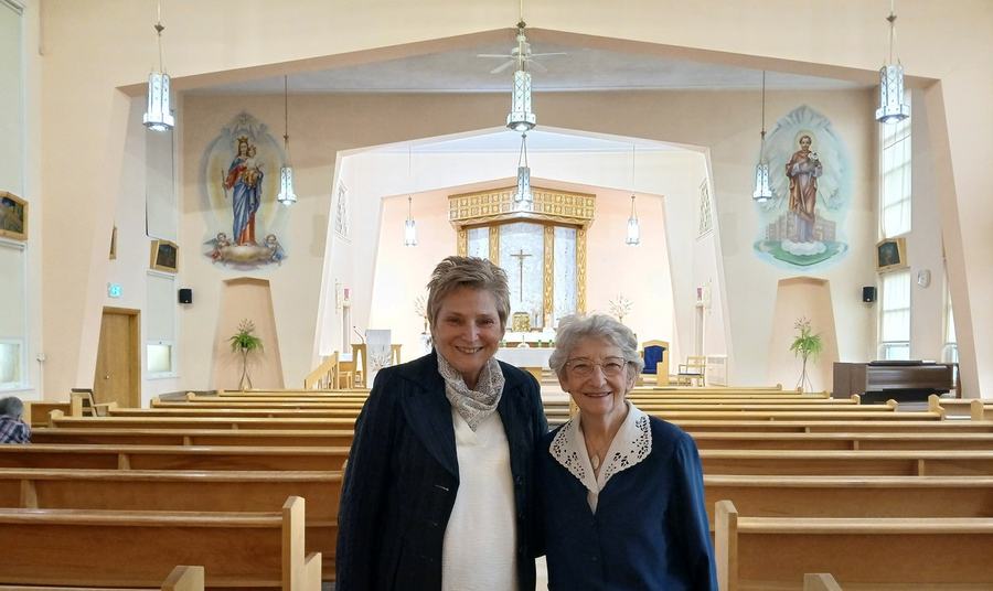 Exposition virtuelle Soeurs de Notre-Dame-Auxiliatrice | Christine Limoges et Soeur Thérèse Charbonneau