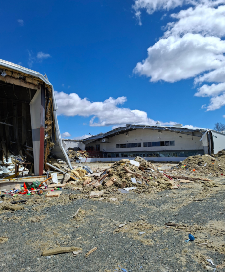 Ville de Rouyn-Noranda - démolition aréna d'Évain