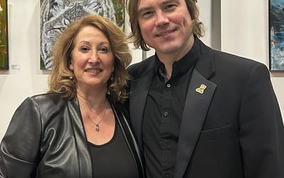 Line Brochu et Hugo Mathieu